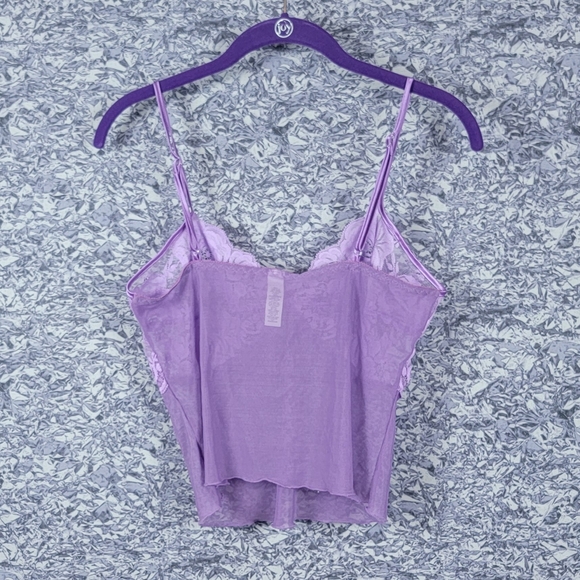 Lavender Lace Cami - Picture 2 of 4